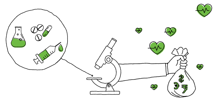 Health Impact Fund stylized summary graphic